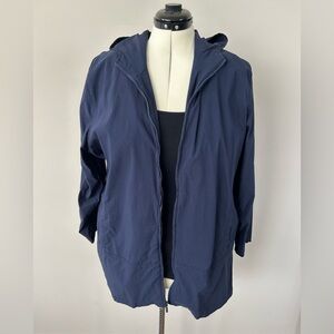 Norton Studio Navy Hooded Jacket
